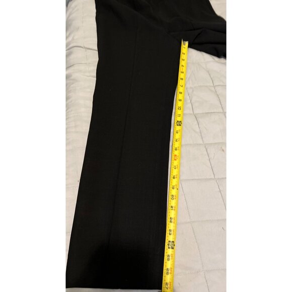 Lafayette 148 Pants Women Sz 2 Black Wool Blend Trouser Career Luxury Corpcore - Picture 5 of 16